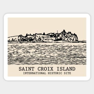 Saint Croix Island International Historic Site Sticker
